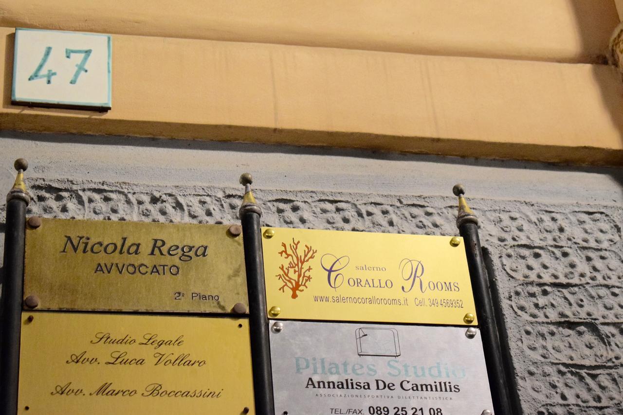 Corallo Rooms Salerno Dış mekan fotoğraf